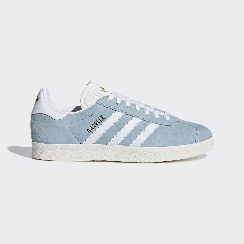 Adidas Gazelle Tenis Azules Para Mujer (MX-85845)